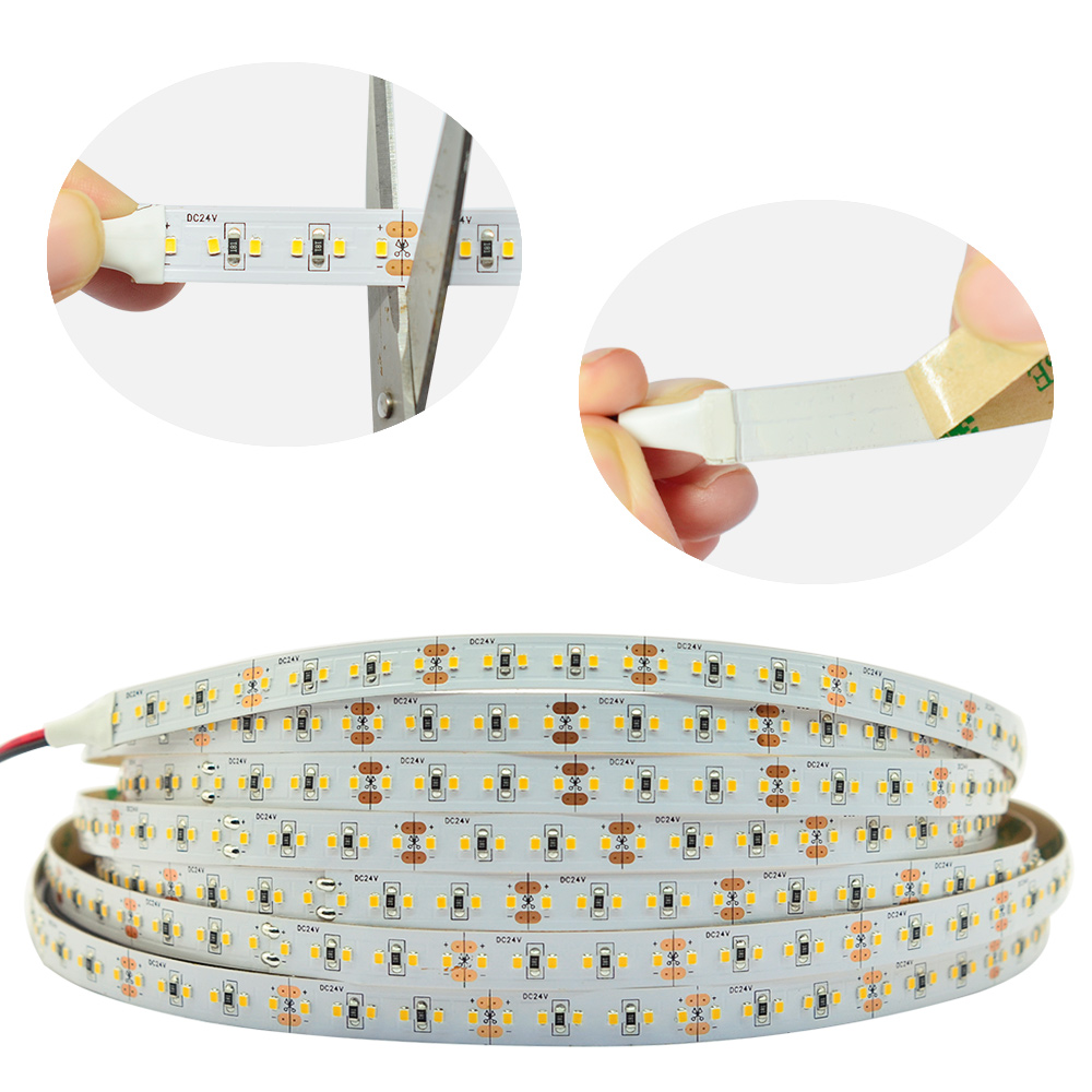 DC24V 2216SMD 180LEDs/M White LED Rope Light - 16.4feet per Roll DC24V 2216SMD 180LEDs/M White LED Rope Light - 16.4feet per Roll